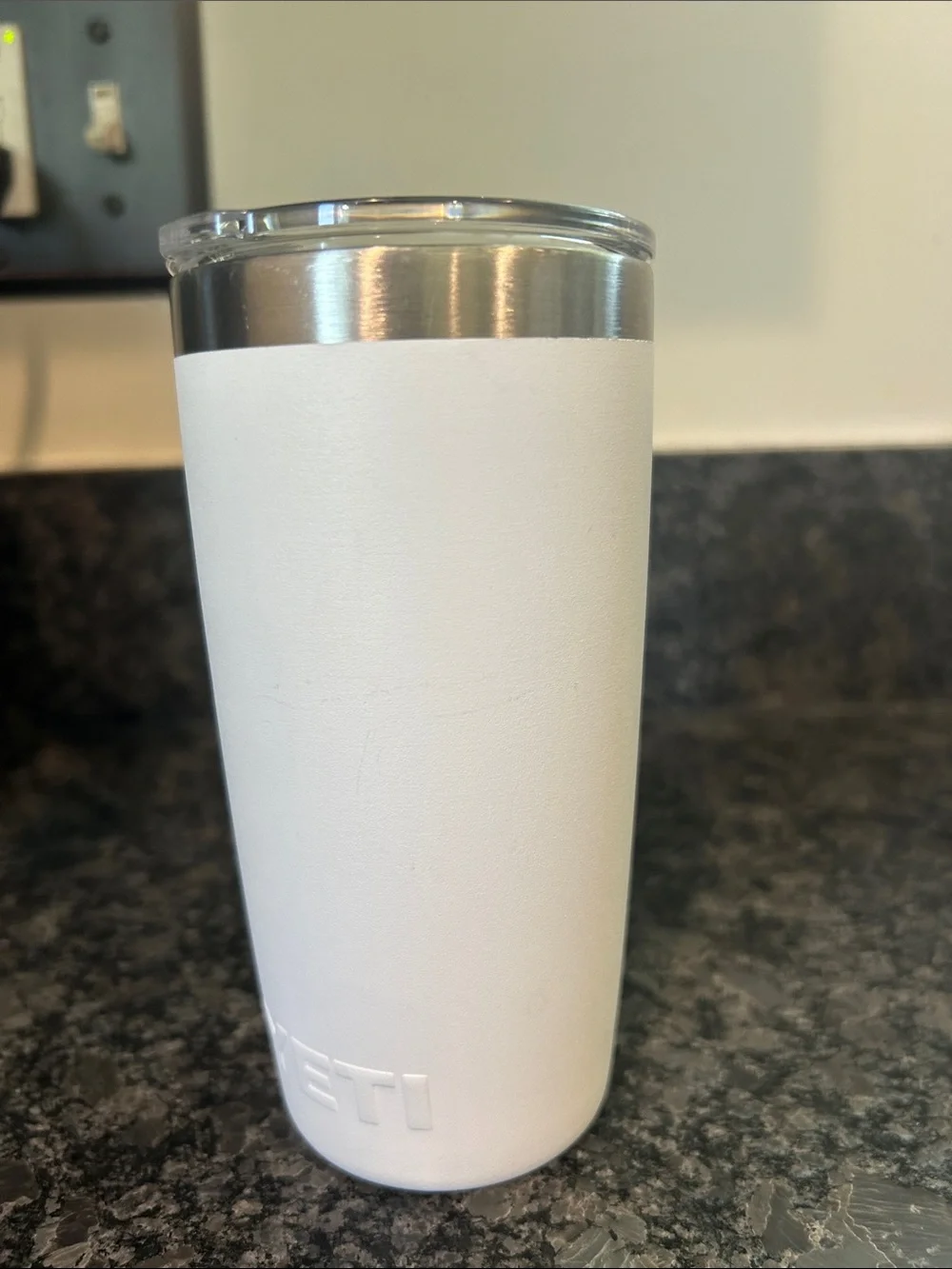 Yeti White Tumbler 10oz  Stainless Steel Mini Tumbler